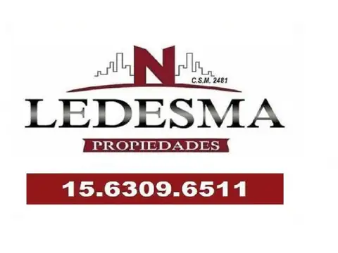 Terreno en Venta 33  mts Fondo
