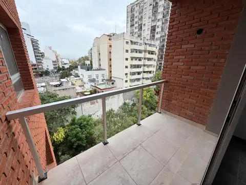 Departamento de dos ambientes con balcón a estrenar
