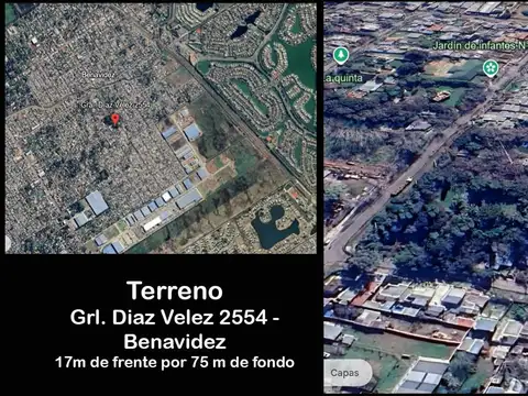 LOTE en VENTA en BENAVIDEZ  Calle Diaz Velez 2550  