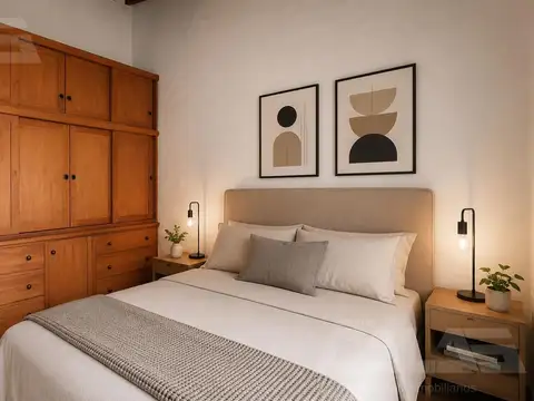 Depto Tipo Casa 2 ambientes con 1 baño