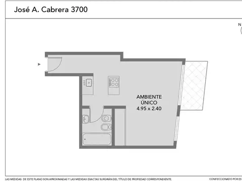 Departamento en Venta al Norte