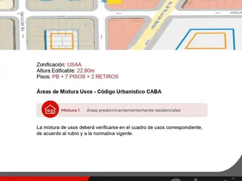 Terreno en Venta en Saavedra, USD 295.000