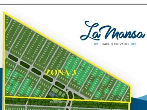 Terreno en Venta 15  mts Frente