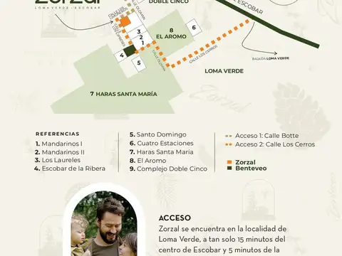 Terreno en Venta en Loma Verde, USD 31.200
