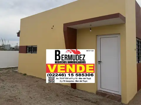 Venta Chalet 3 Ambientes A Estrenar Calle 90 Entre 8 Y 9 Mar Del Tuyu
