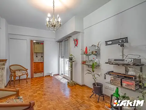 Departamento de 2 ambientes en venta en Parque Chas, apto crédito y apto profesional 
