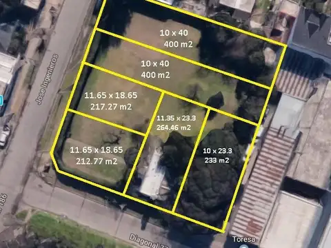 Terreno en Venta de 400,0 m2