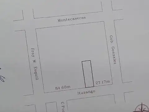 Se vende lote  excelente ubicacion cuarta seccion