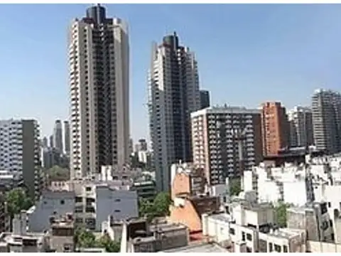 Alquilo Temporario en Palermo, 2 ambientes Piso Alto 2 PAX. Vista Panorámica