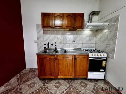 Departamento 2 ambientes con 1 baño