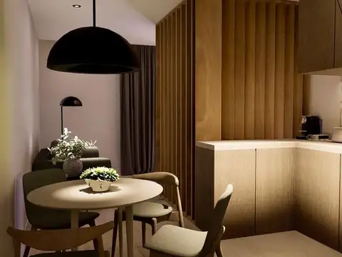 Departamento 2 ambientes con 1 baño