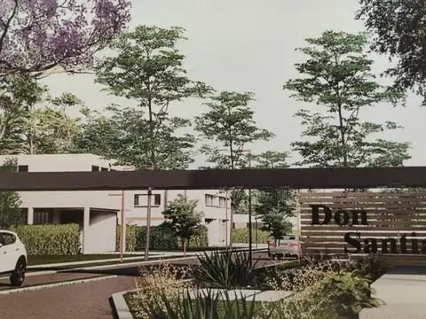 Lotes en venta en gorina, barrio privado "DON SANTIAGO"
