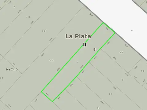 Terreno en venta en La Plata