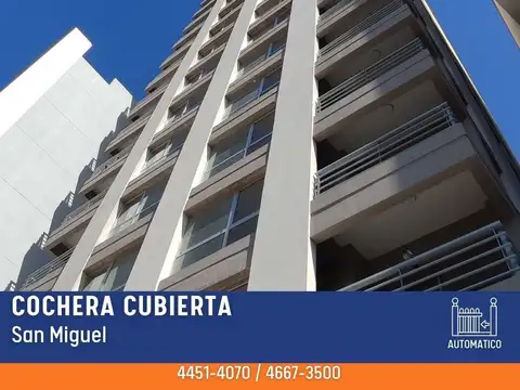 Cochera - Alquiler - Argentina, San Miguel - Angel Delia 1077