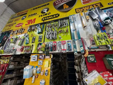 VENTA Fondo Comercio Ferretería Bulonera Ind PILAR