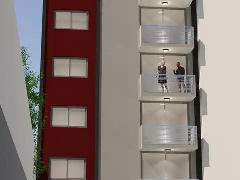 Departamento 2 ambientes con 1 baño