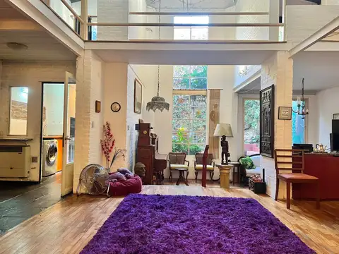 Venta loft PH estilo fabril, Almagro - PATIO CON PARRILLA, 5 ambientes