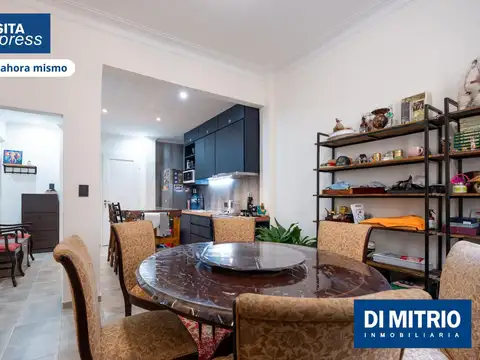 Depto 3 amb Microcentro 57m2 refaccionado