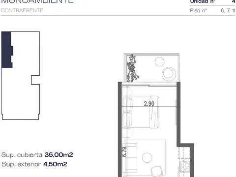 Departamento en Venta al Norte