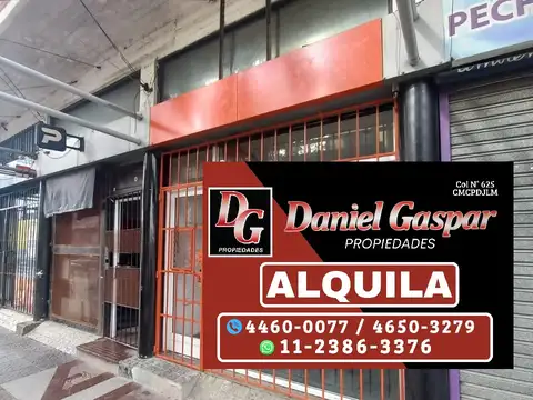 ALQUILER - LOCAL COMERCIAL - RUBROS VARIOS - EXCELENTE ZONA  