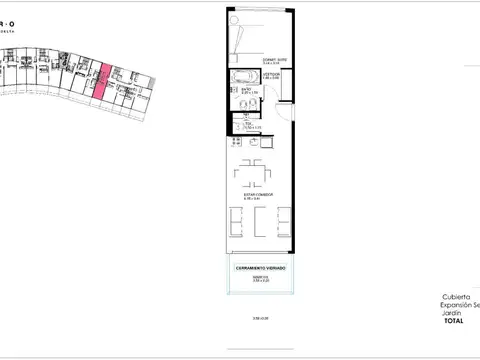 Departamento en Alquiler en Nordelta El Faro, USD 750