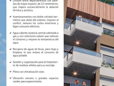 Departamento Monoambiente con 1 baño