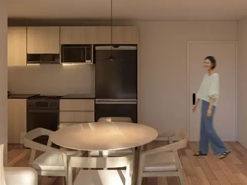 Departamento Monoambiente con 1 baño