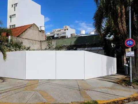 Excelente lote en esquina en venta Villa Ortuzar | 100% CANJE | PLANOS APROBADOS