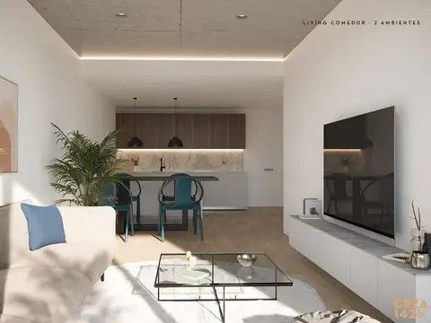 Departamento 3 ambientes con 2 baños