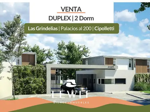 Venta duplex en pozo | 2 dormitorios | B. privado Las Grindelias | Cipolletti