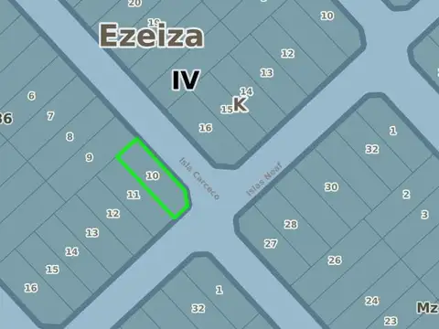 Terreno en Venta en Canning, USD 15.000