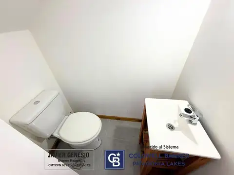 Casa 3 ambientes con 2 baños