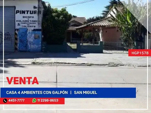 Casa - Venta - Argentina, San Miguel - Serrano 1746