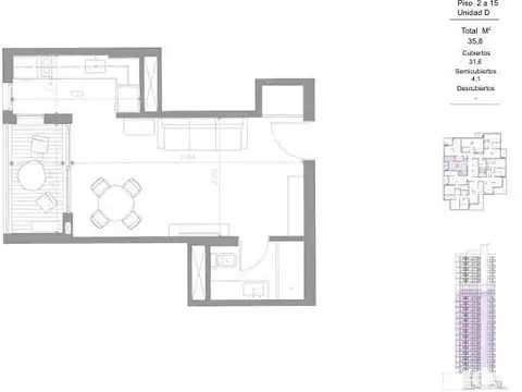 Departamento en Venta en General San Martín, USD 90.400