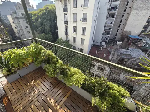 2 ambientes amoblado con balcón en Recoleta | Alquiler temporario