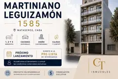 Emprendimiento en Mataderos de  1 y 2 Dormitorios