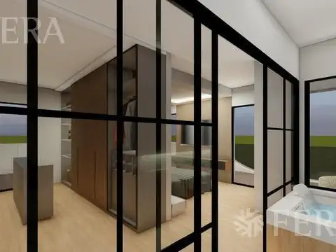 Departamento 2 ambientes con 1 baño