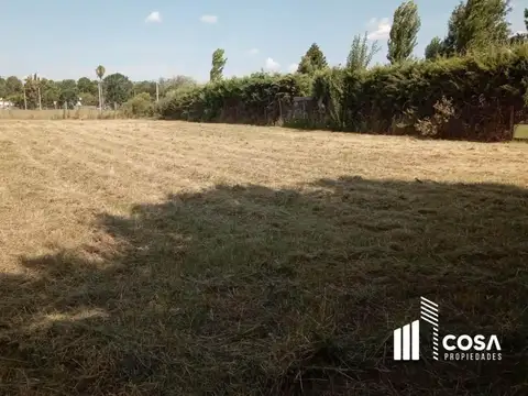 Venta Terreno amplio 1000 m² todos los servicios Roldán Santa Fe