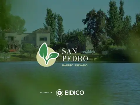 Barrio San Pedro a 1' de C C Nordelta. Lotes Perimetrales