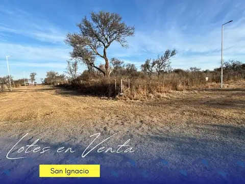 Se venden 2 LOTES EN SAN IGNACIO -LOTEO ALTOS DE LA RIBERA
