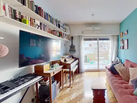 Departamento 4 Ambientes con Balcón y Patio en La Paternal