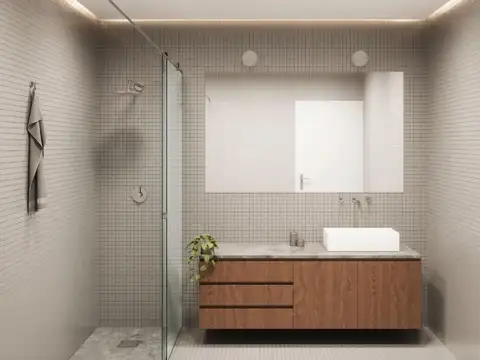 Departamento Monoambiente con 1 baño