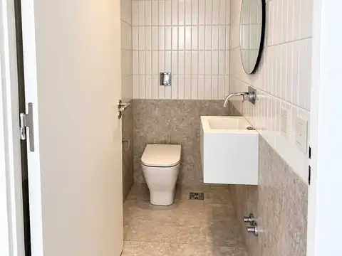 Departamento 2 ambientes con 2 baños