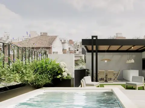 Casa de pasillo, 3 dormitorios, suite, quincho y pileta, Pichincha