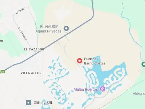 Terreno en  venta en Barrio Costas, Puertos del Lago