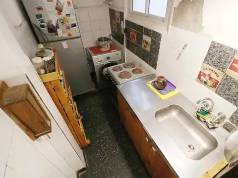 Departamento 3 ambientes con 1 baño