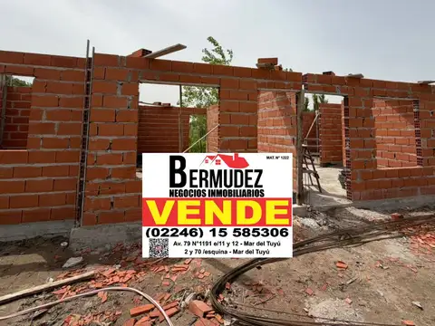 VENTA CHALET 3 AMB CALLE 78 ESQUINA 14 MAR DEL TUYU