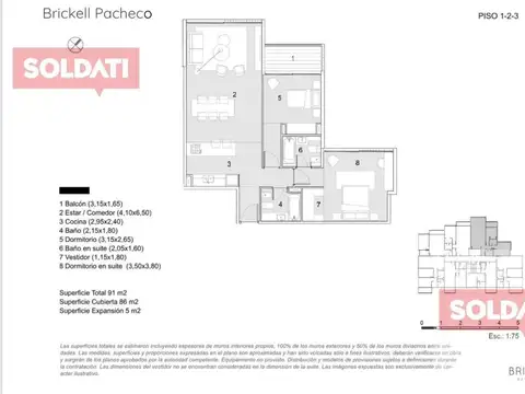 Brickell Pacheco - Jose Maria Paz al 100