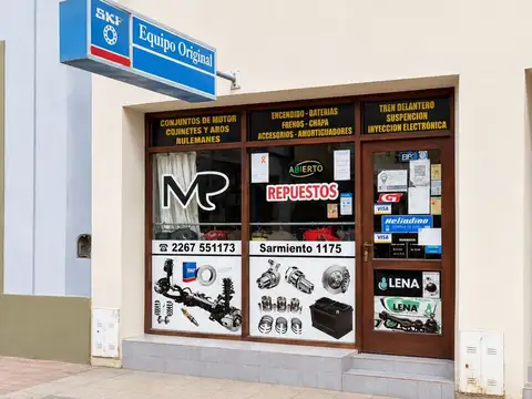 VENTA FONDO DE COMERCIO CASA DE REPUESTOS MADARIAG