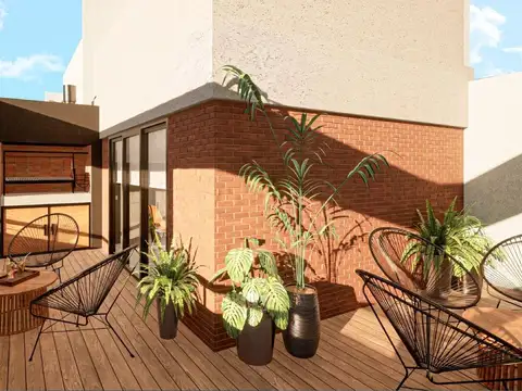 Departamento 3 ambientes con 2 baños